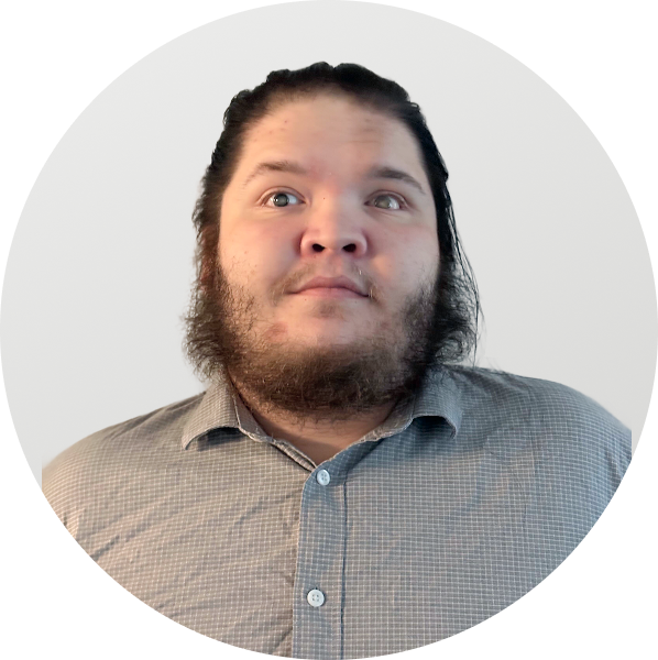 Kita Fortner, author, front-end developer, blind and user of screen readers and a refreshable braille device